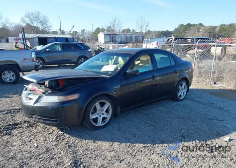 2006 Acura Tl z USA, uszkodzony, nr VIN 19UUA66226A007935